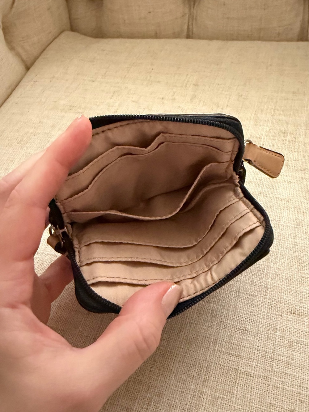 Coach Signature Coin Case - Picture 3 of 5